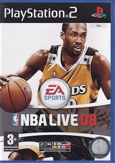 NBA Live 08 - PS2 (B Grade) (Genbrug)